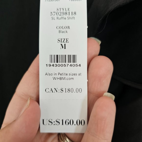 WHBM Ruffle Shift Dress - Picture 4 of 4